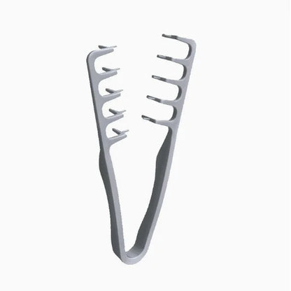 Men'S Textured Styling Comb Z Shape Hair Root Lift Volumizing Comb for Fluffy Hairstyle,Seam Covering Bangs Hairdressing Tool