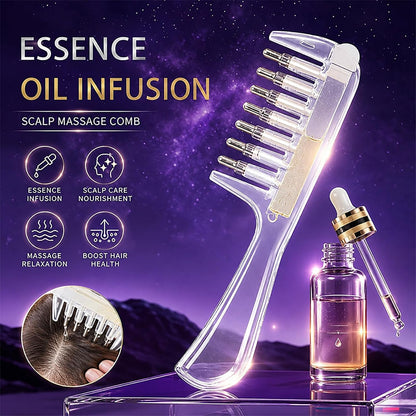 Scalp Essential Oil Comb, Hair Care Oil Oilapplicator, Minoxidil Applicator