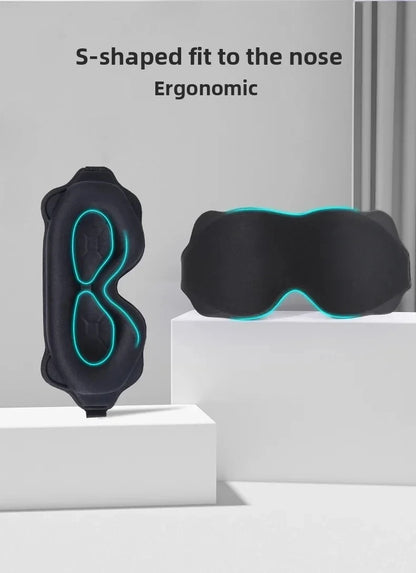 3D Sleeping Mask Block Out Light Sleep Mask for Eyes Soft Sleeping Aid Eye Mask for Travel Eyeshade Night Breathable Slaapmasker